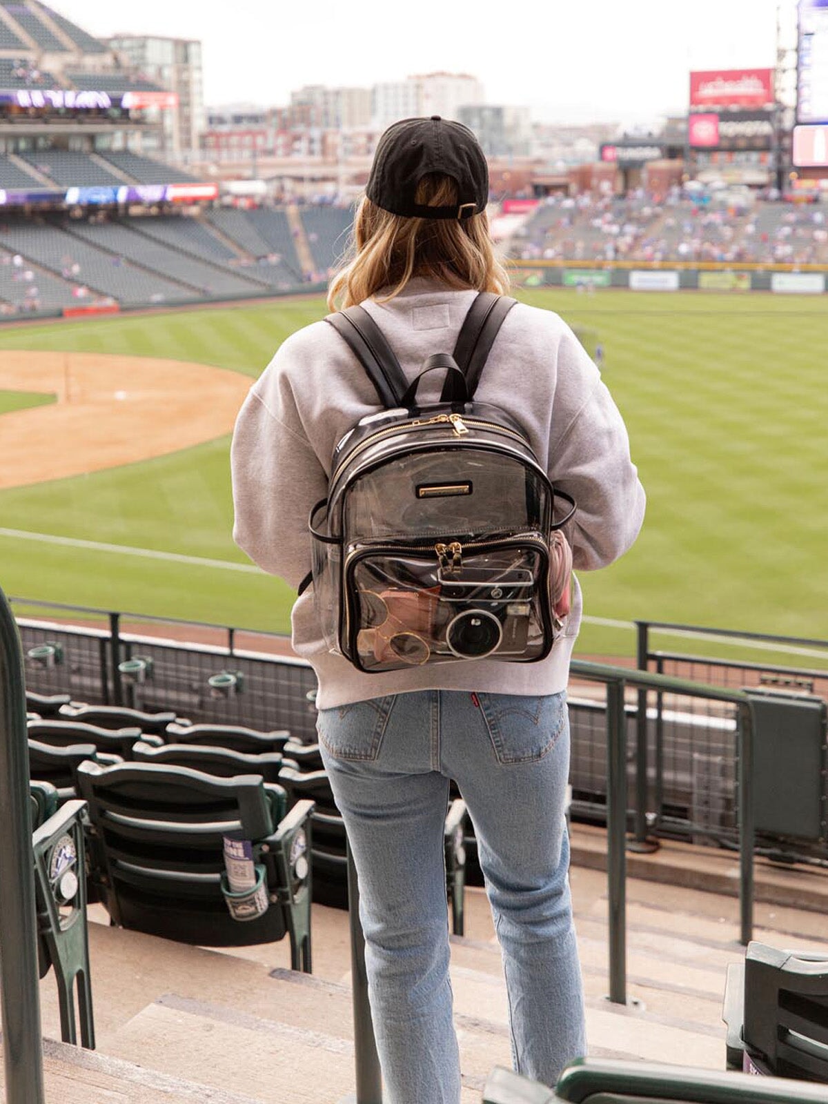 The Stadium Backpack Black