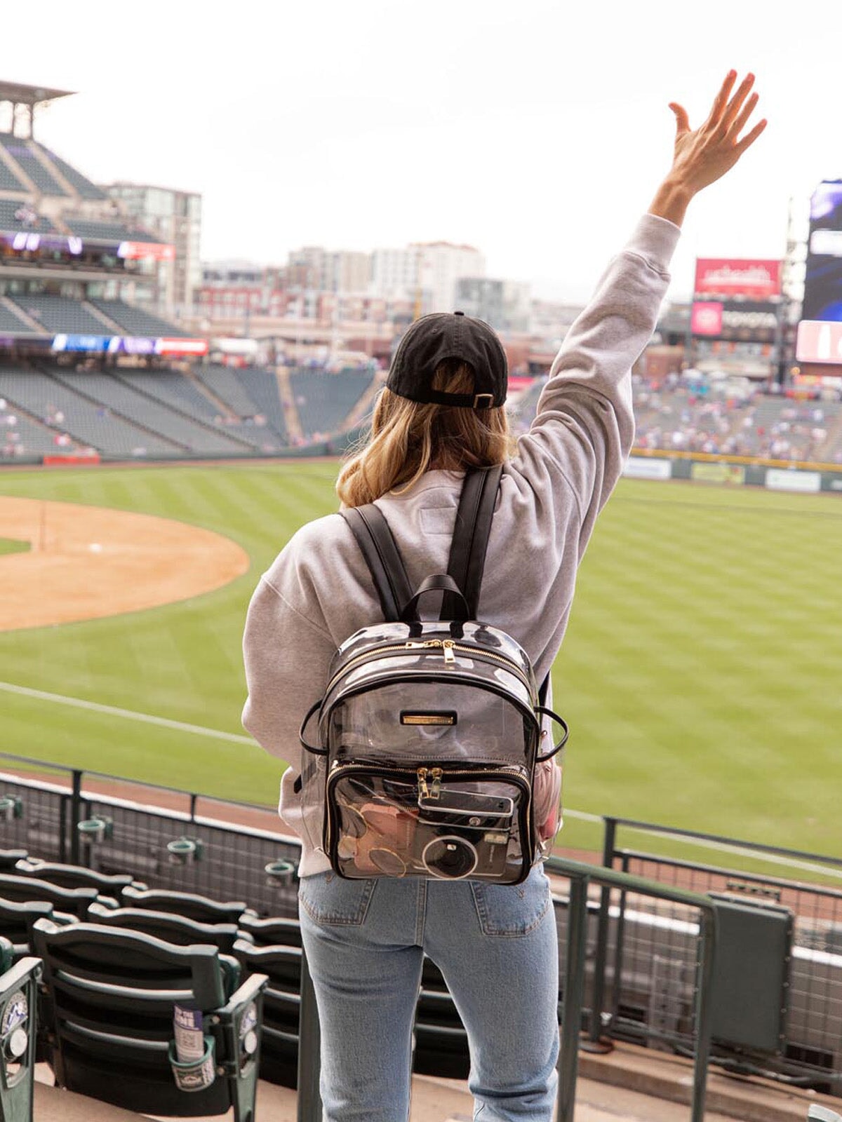 The Stadium Backpack Black