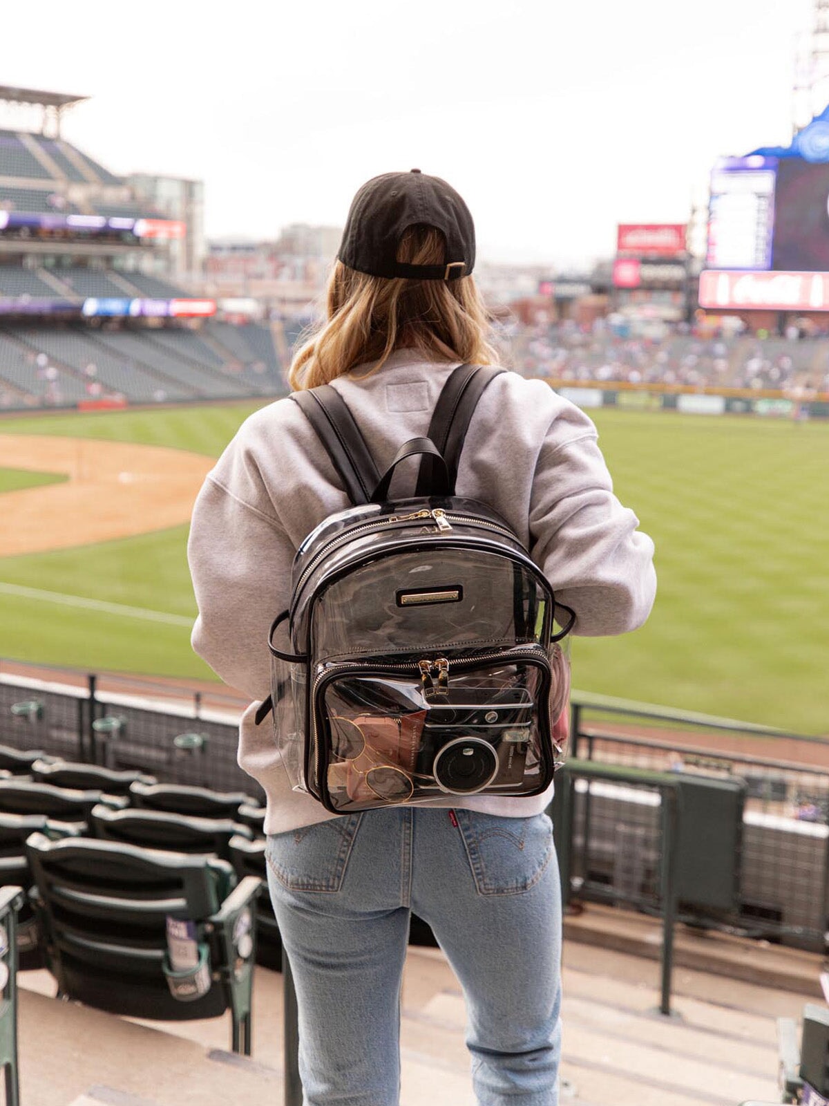 The Stadium Backpack Black
