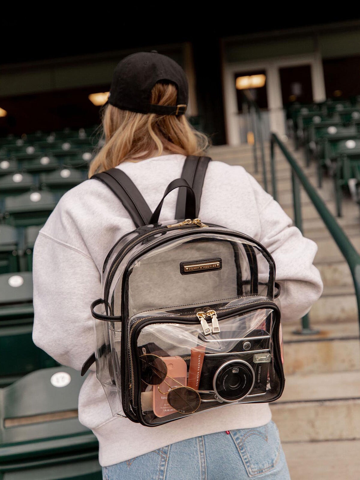 The Stadium Backpack Black