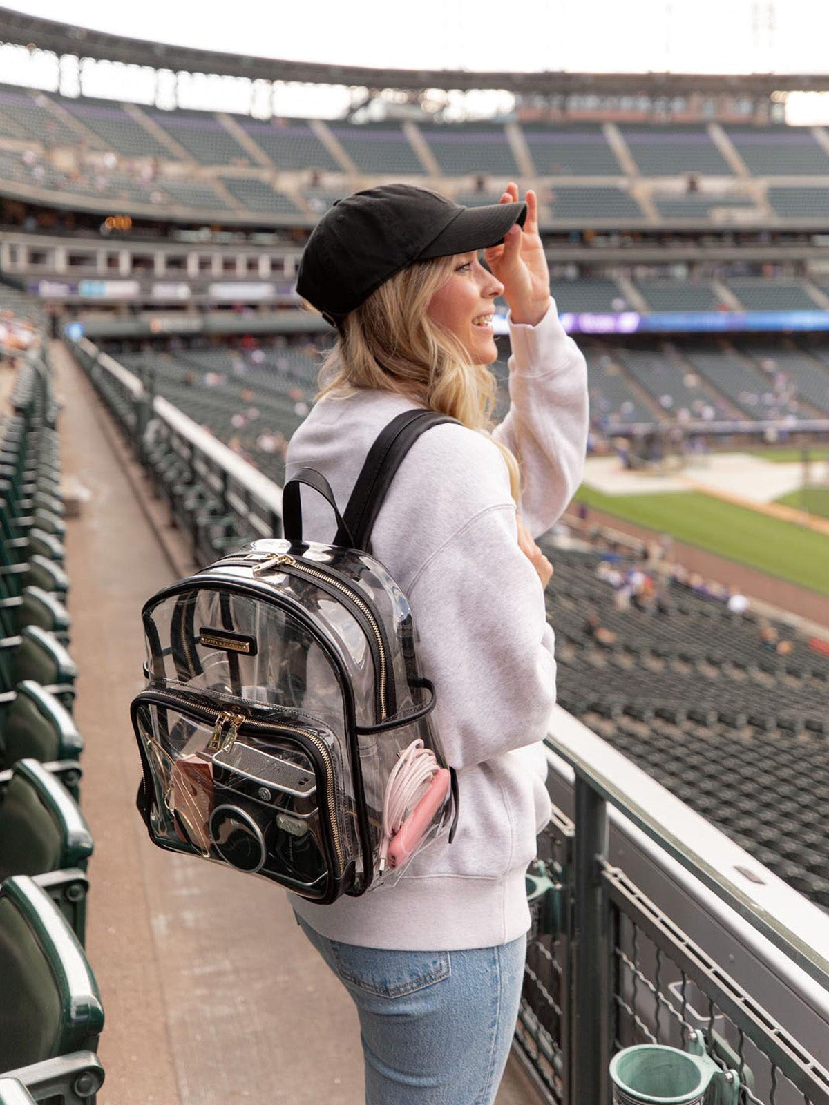 The Stadium Backpack Black