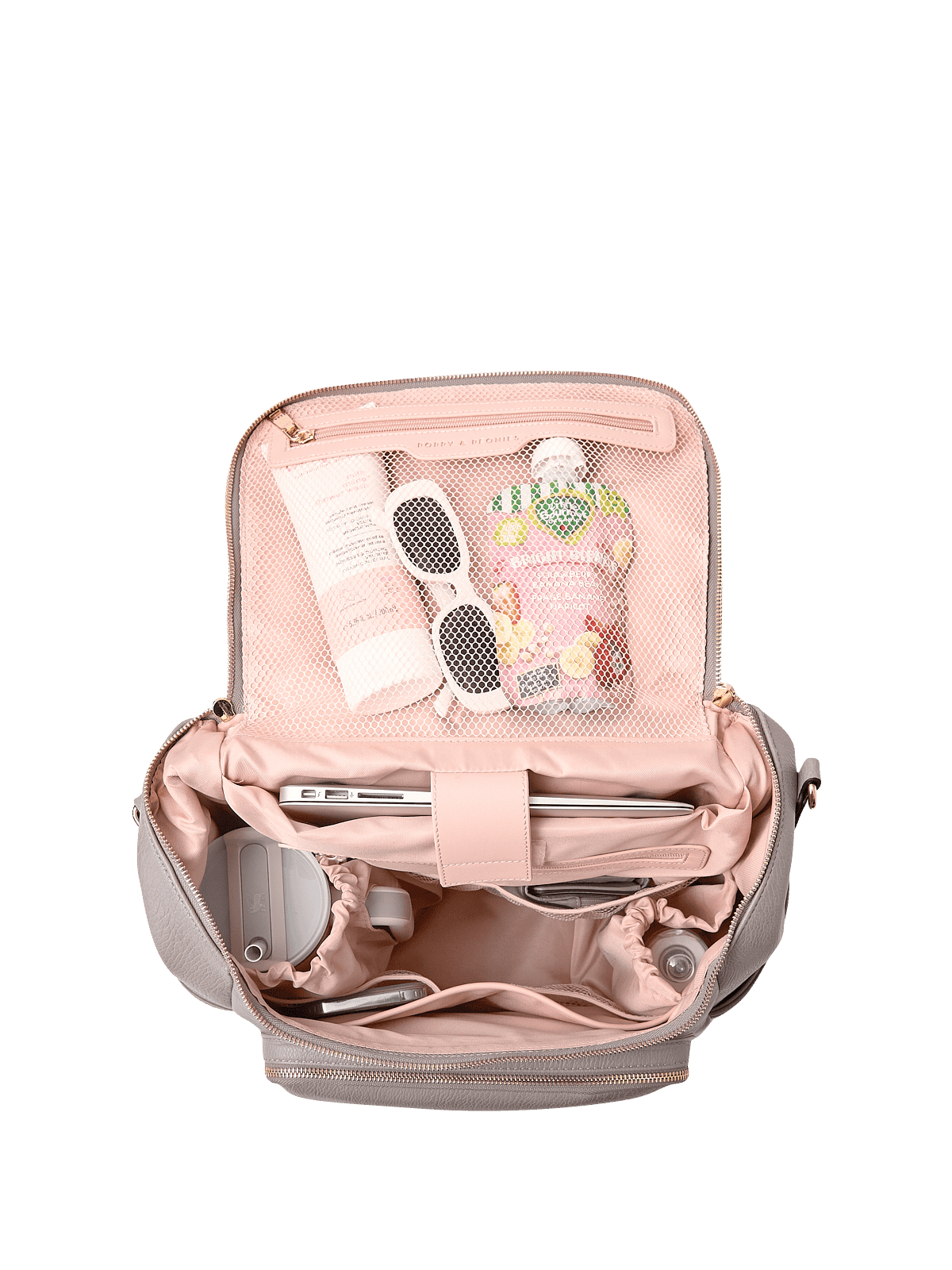 Lullaby Diaper Backpack Grey