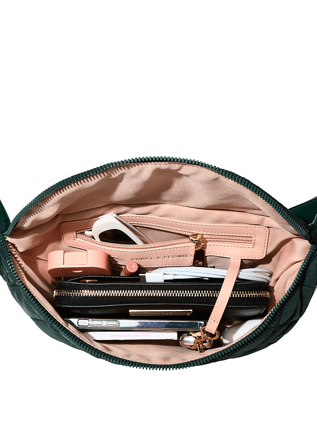 Quilted Large Sidekick Heritage Green