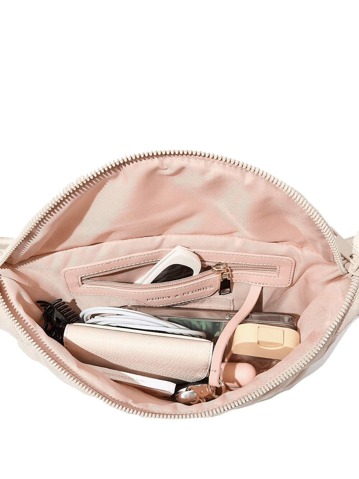 Quilted Large Sidekick Cream