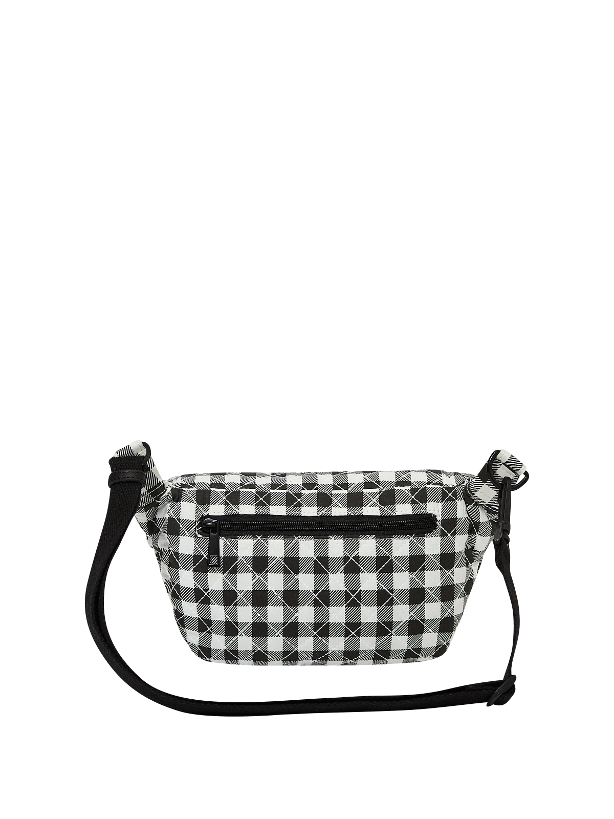 Sidekick Quilted Black Gingham