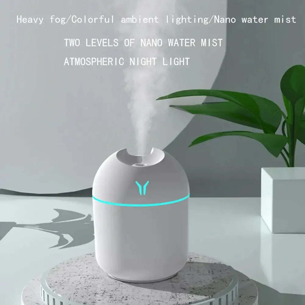 Mini USB Humidifier LED