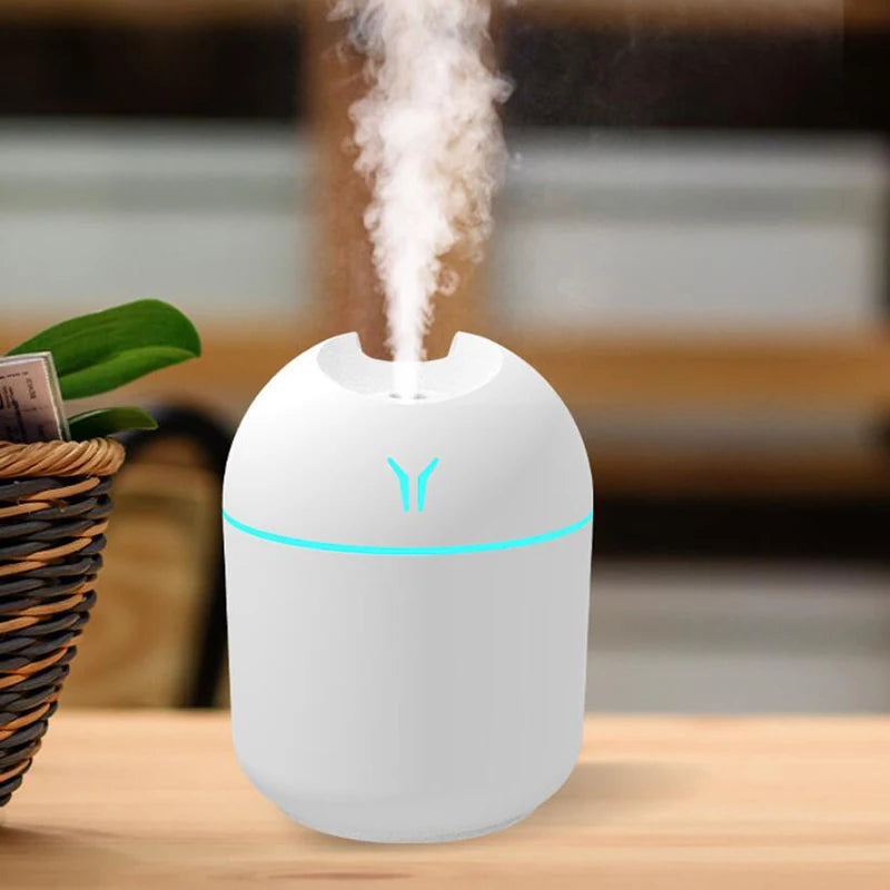 Mini USB LED Humidifier with Ultrasonic