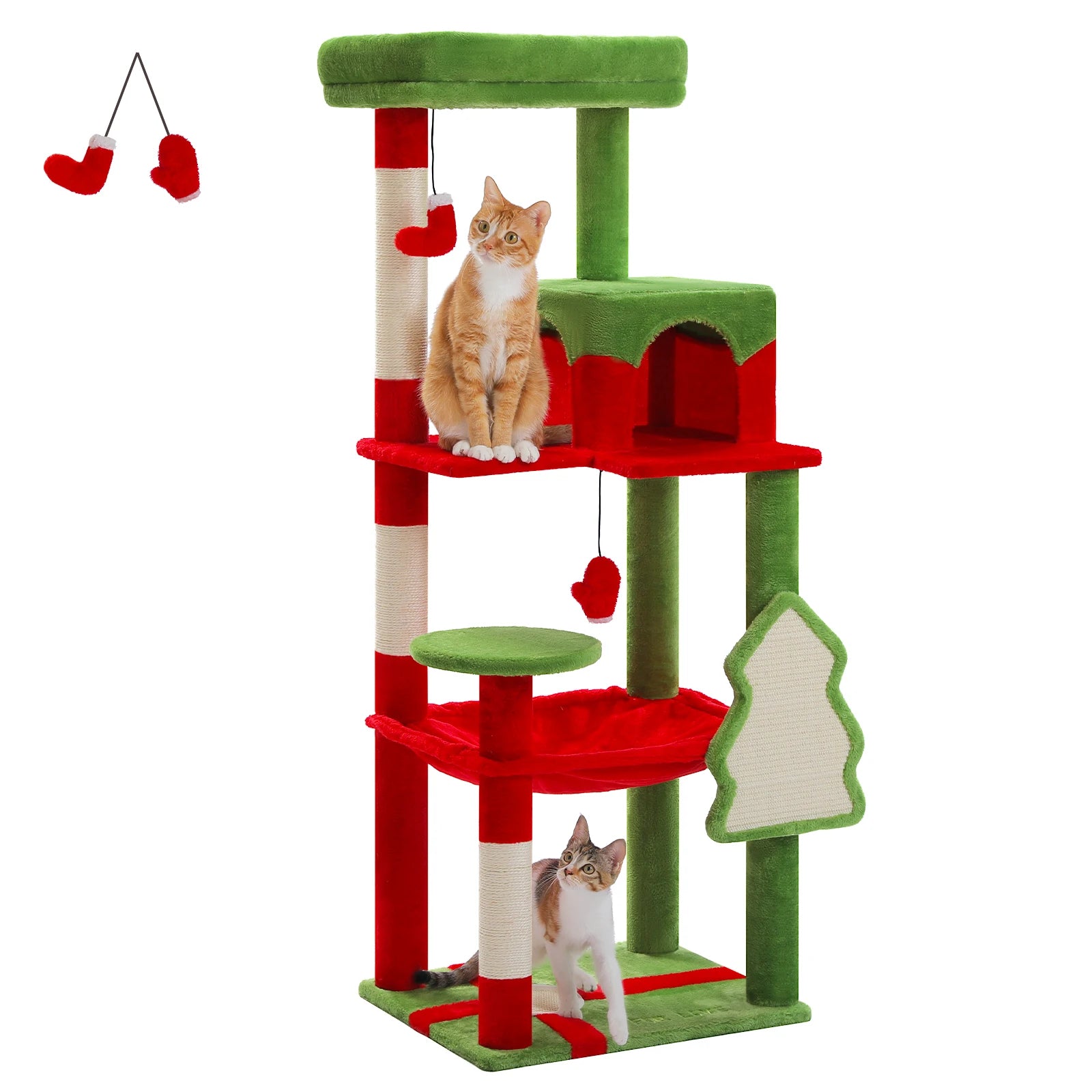 Xmas Cat Condo