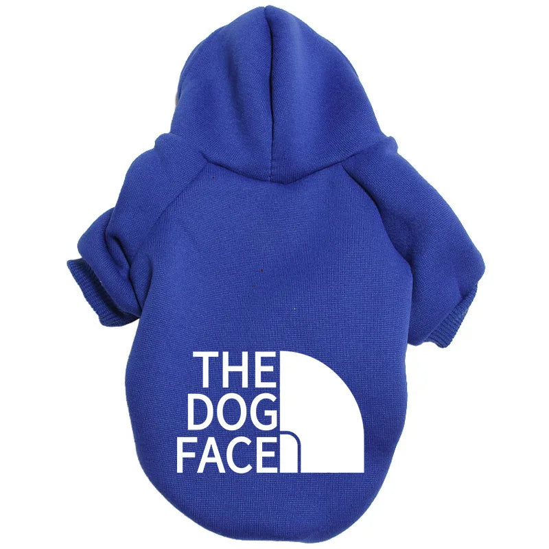Pet Hoodies Clothes Winter Warm Dog Hoodie Large Dog Clothing Dog Fans Fashion For Chihuahua French Bulldog Costume