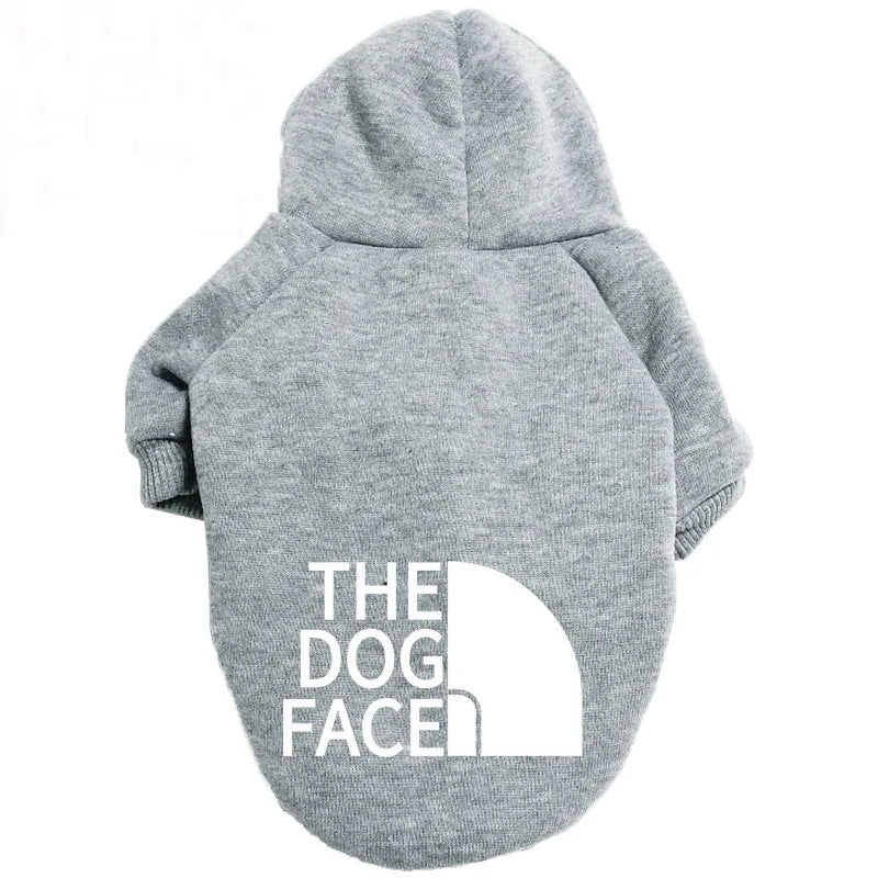 Pet Hoodies Clothes Winter Warm Dog Hoodie Large Dog Clothing Dog Fans Fashion For Chihuahua French Bulldog Costume