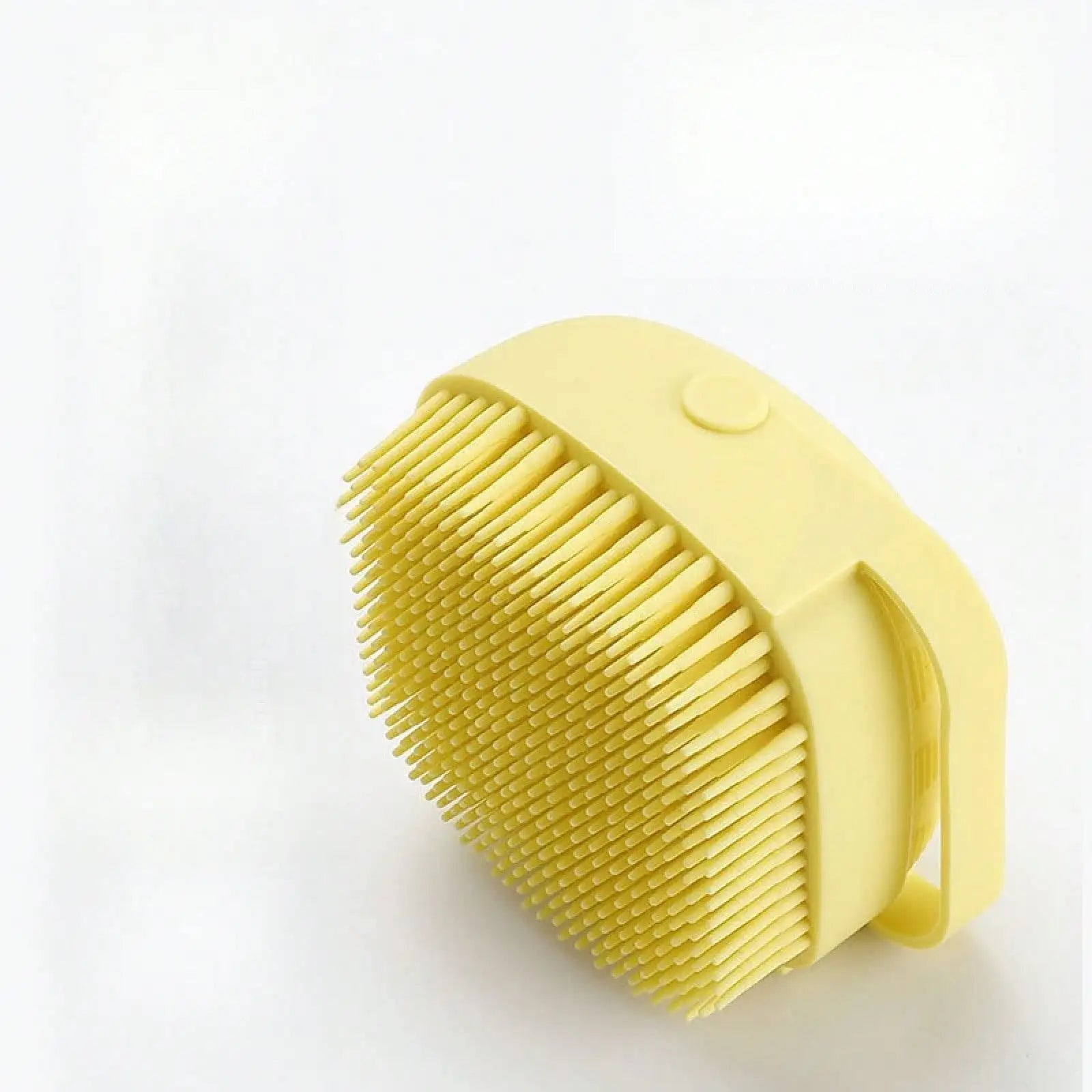 Gentle Silicone Dog Wash Brush with Shampoo Dispenser