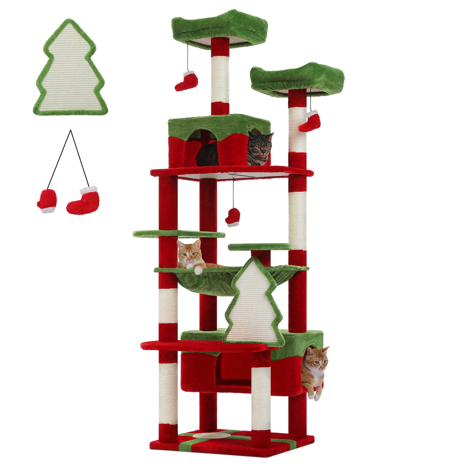 Xmas Cat Condo