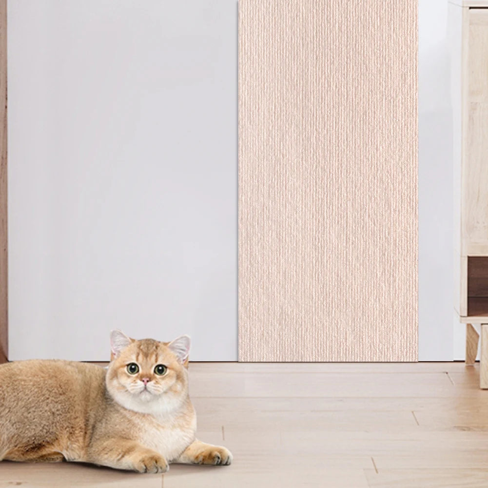 Durable Cat Scratch Mat with Self-Adhesive Backing