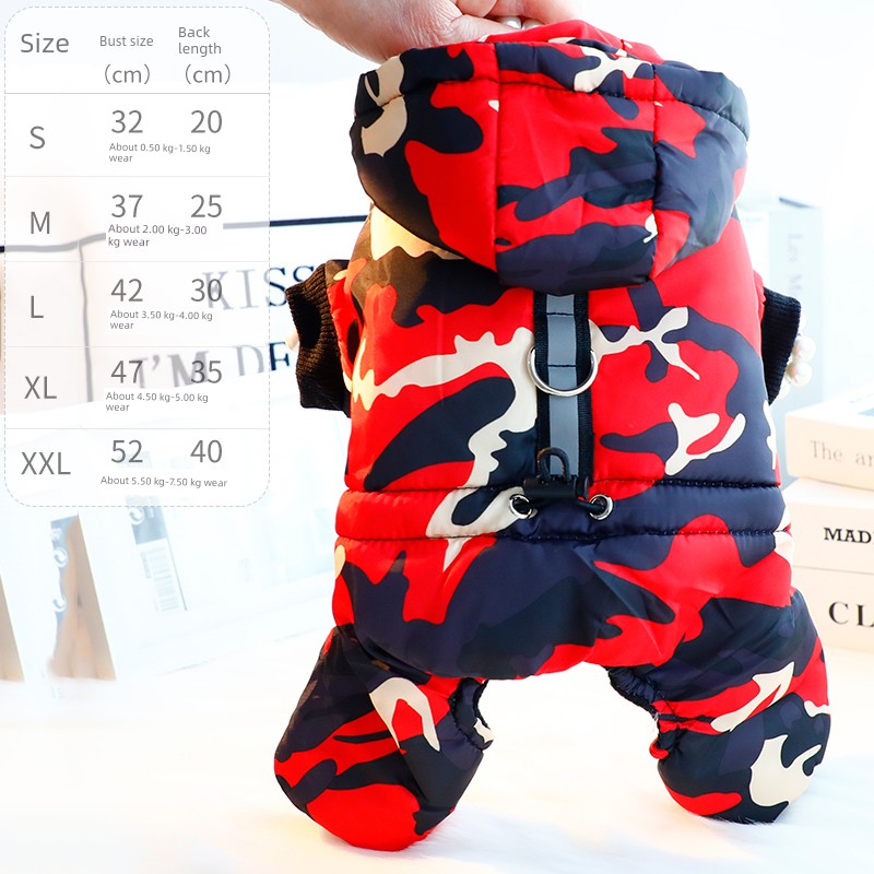 Small Dog Fleece Jumpsuit - Bear