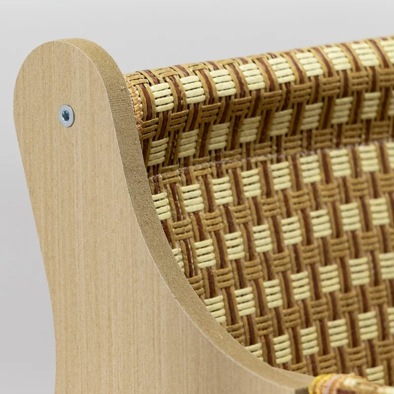 FatCat Rattan Bed - Durable 2-in-1 Lounging Sofa