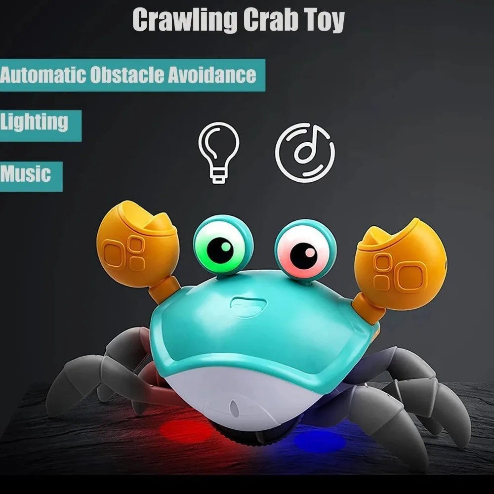 Musical Dancing Crab Toy for Cats and Dogs