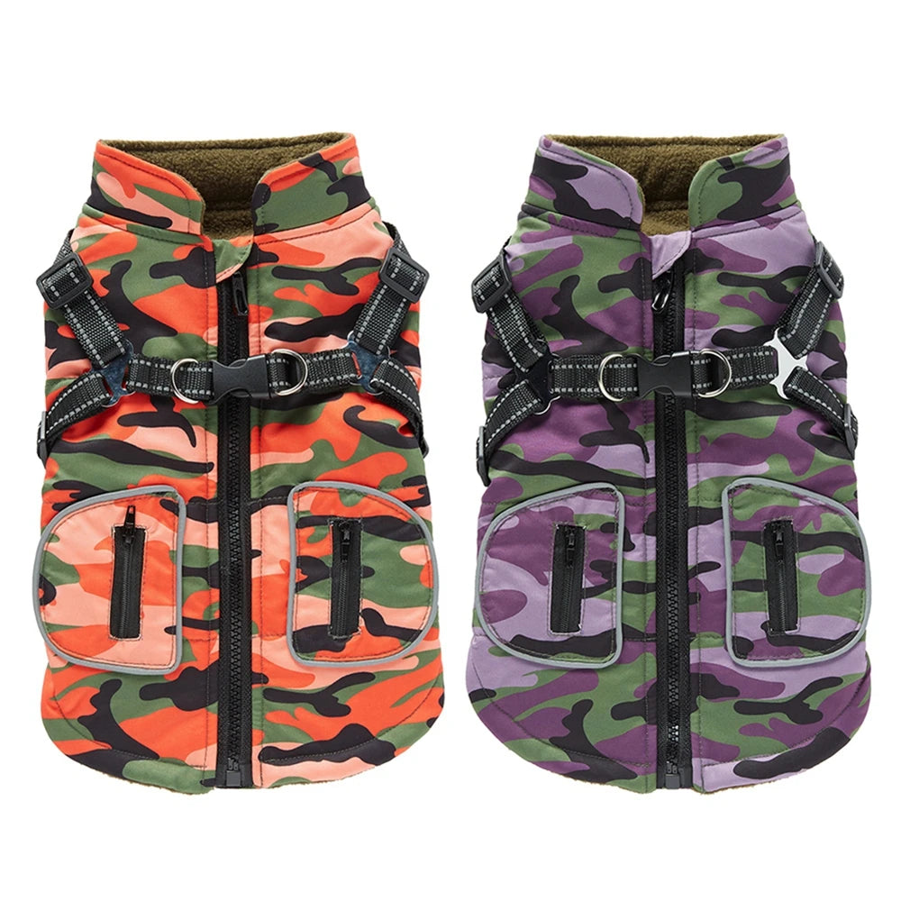 Small/Med Dog Winter Coat Harness