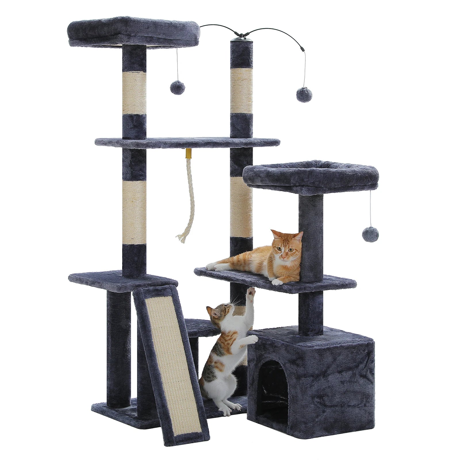 Cat Condo with Sisal Medium