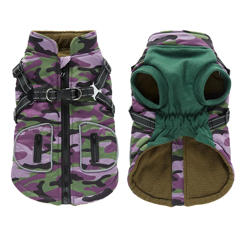 Small/Med Dog Winter Coat Harness