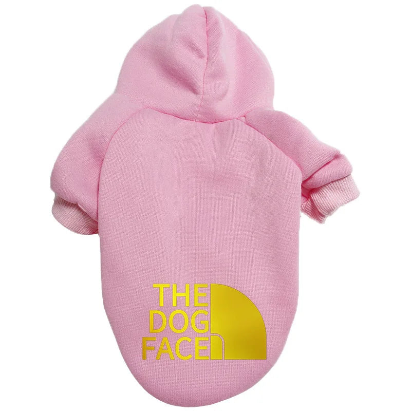 Winter Warm Pet Hoodie for Large Dogs - Cotton Dog