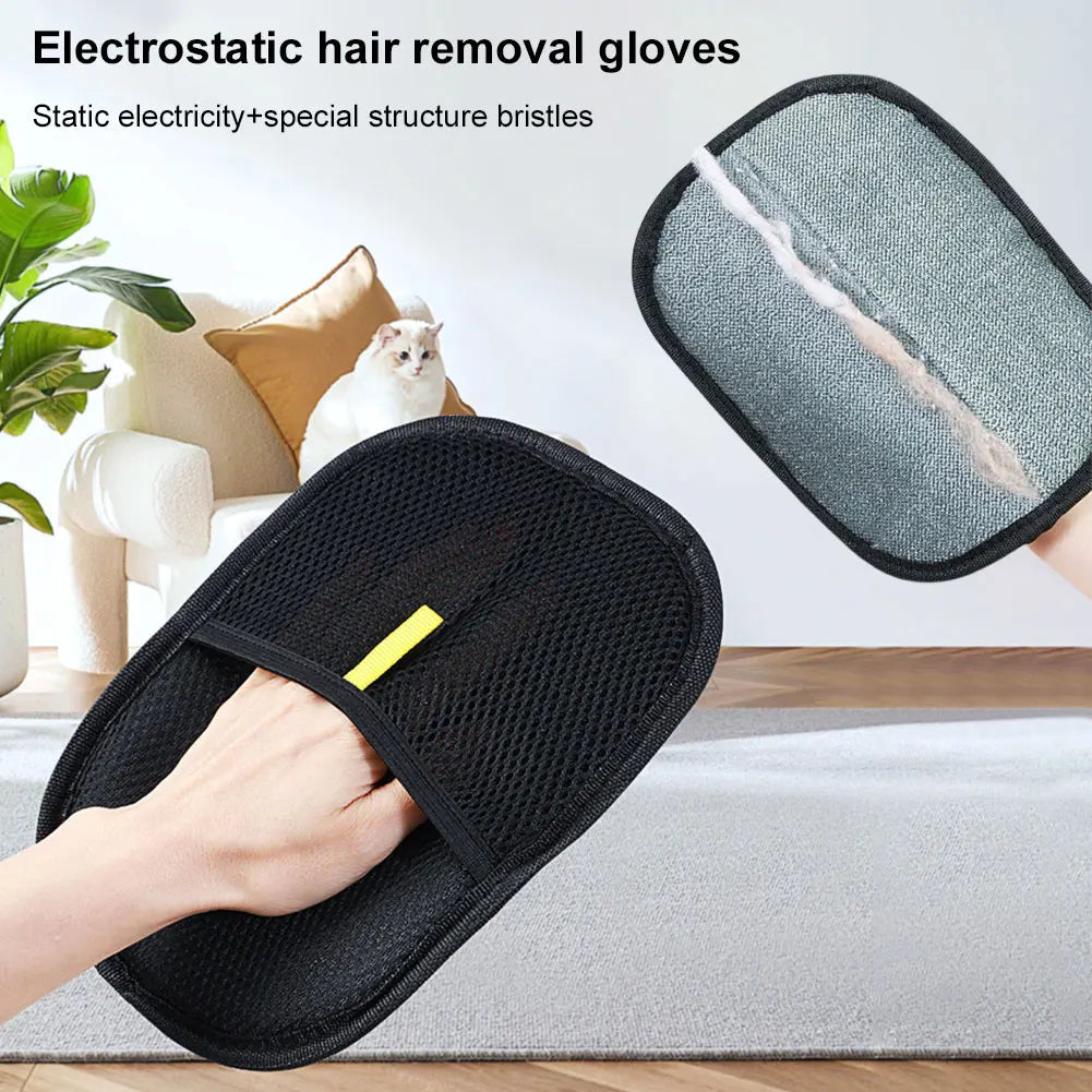 MagicBrush Pet Hair Remover Gloves - 5 pcs for Shedding