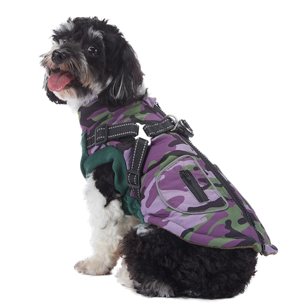 Small/Med Dog Winter Coat Harness