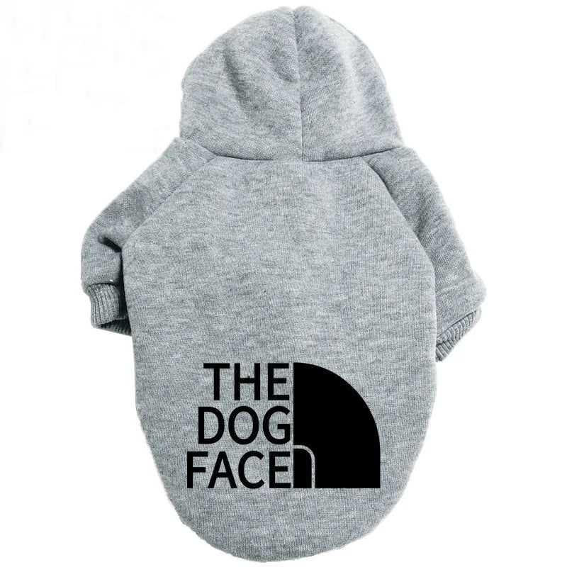 Pet Hoodies Clothes Winter Warm Dog Hoodie Large Dog Clothing Dog Fans Fashion For Chihuahua French Bulldog Costume