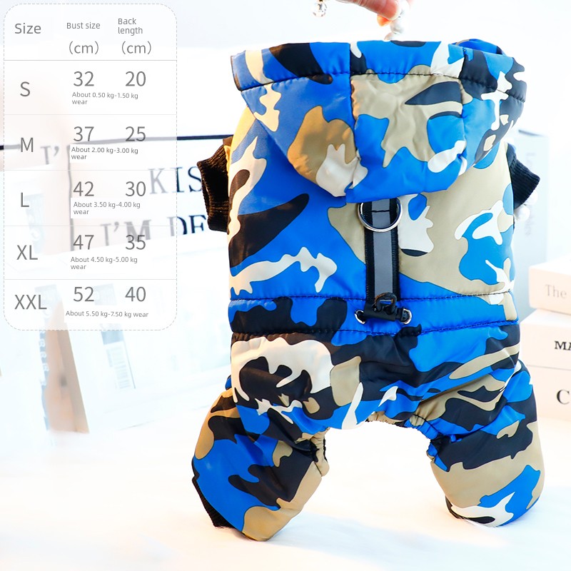 Small Dog Fleece Jumpsuit - Bear