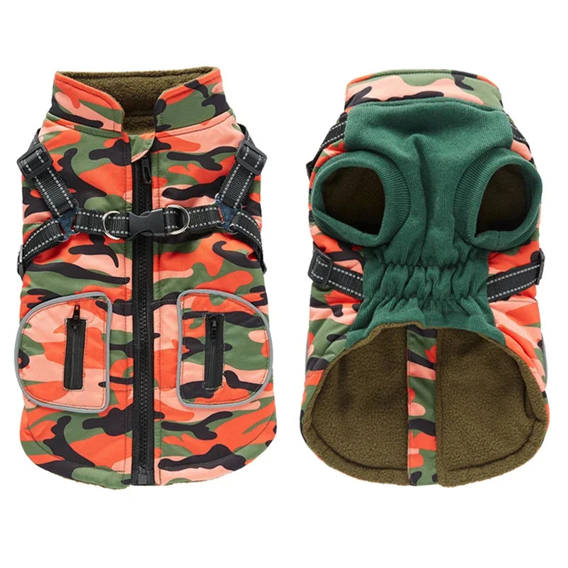 Pet Coat Harness Medium