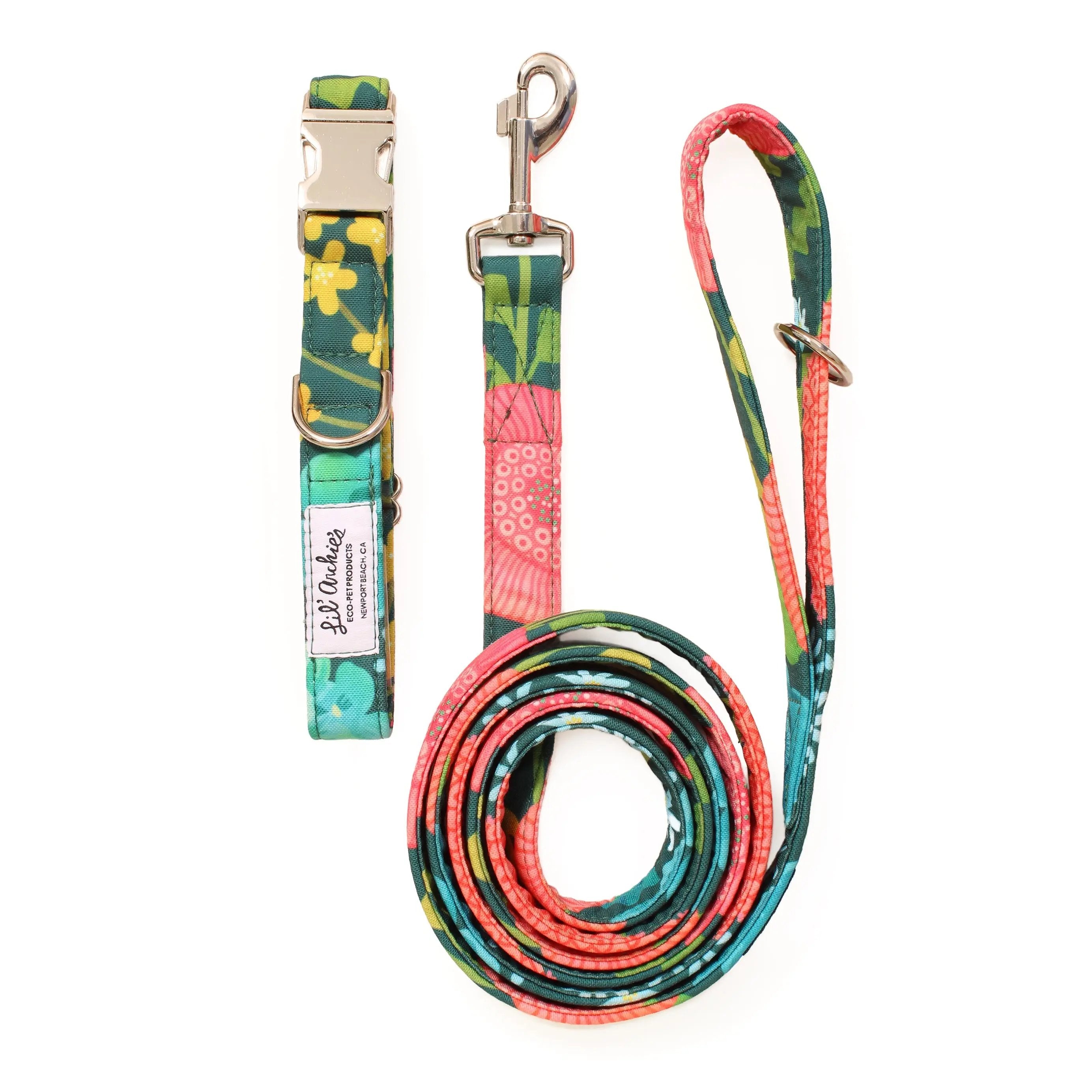 Tropical Garden Recycled Dog Walk Set