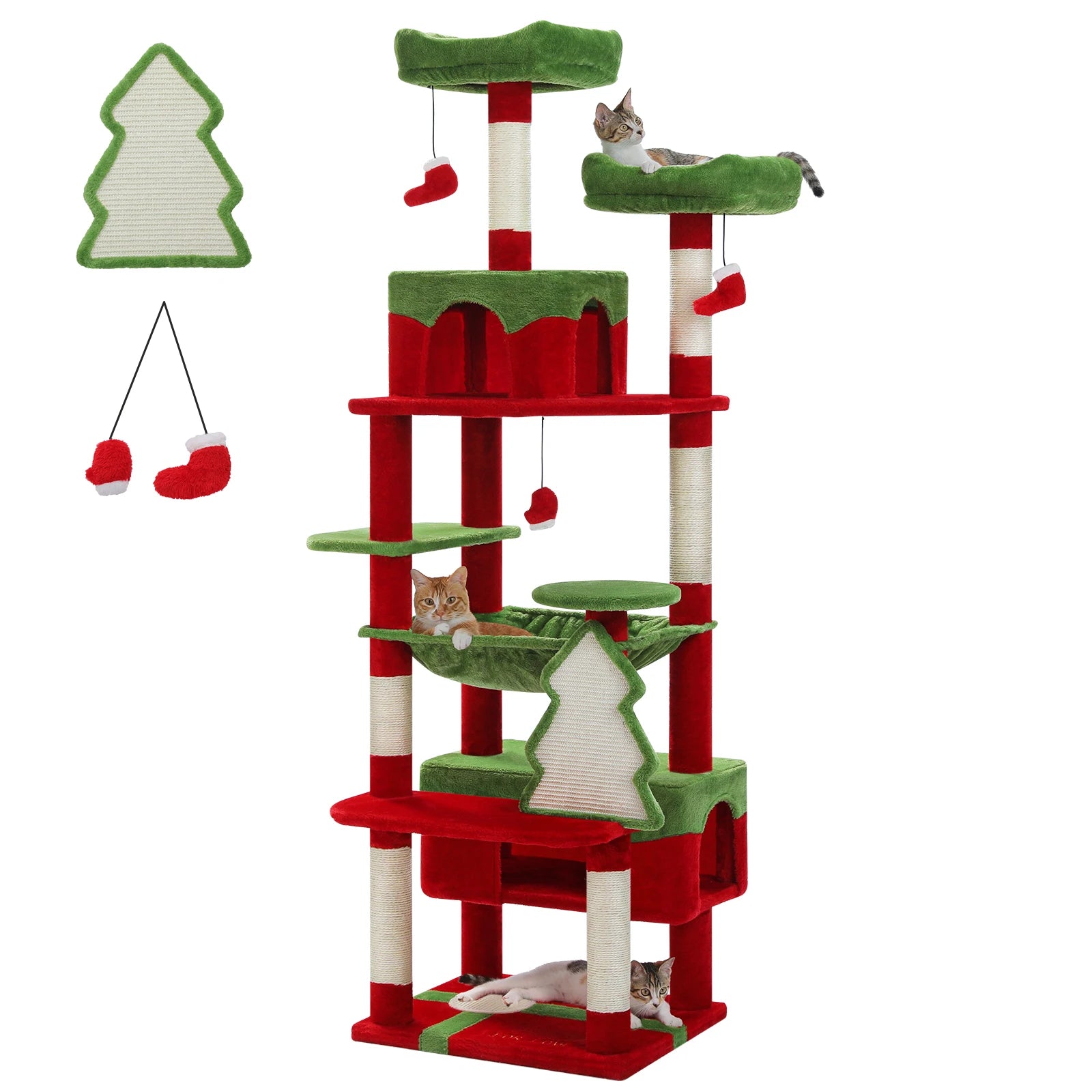 Xmas Cat Condo