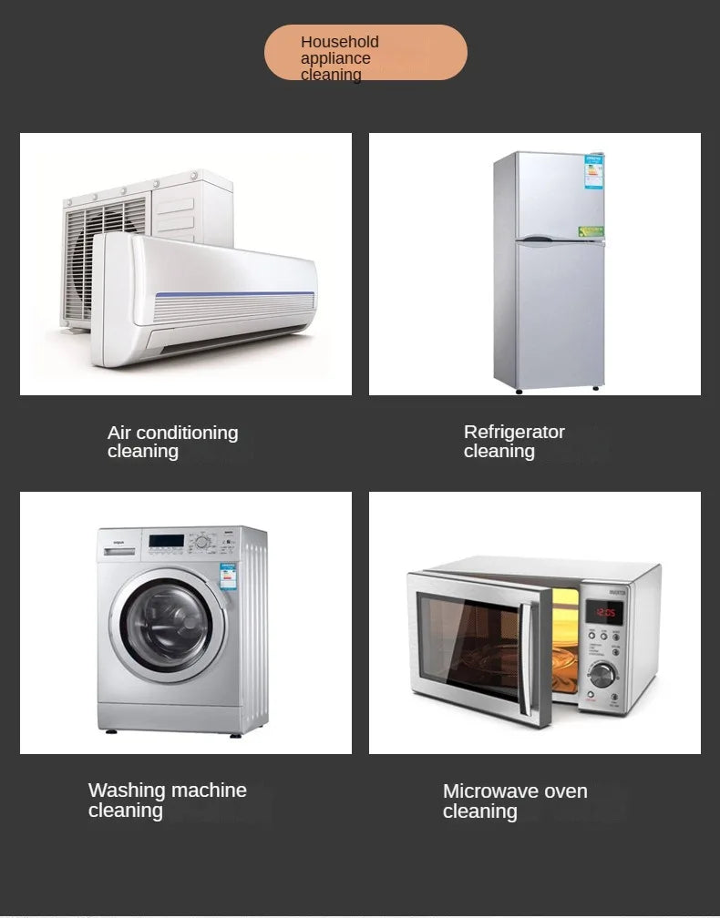 Powerful 2500W Steam Cleaner with Extended Hose