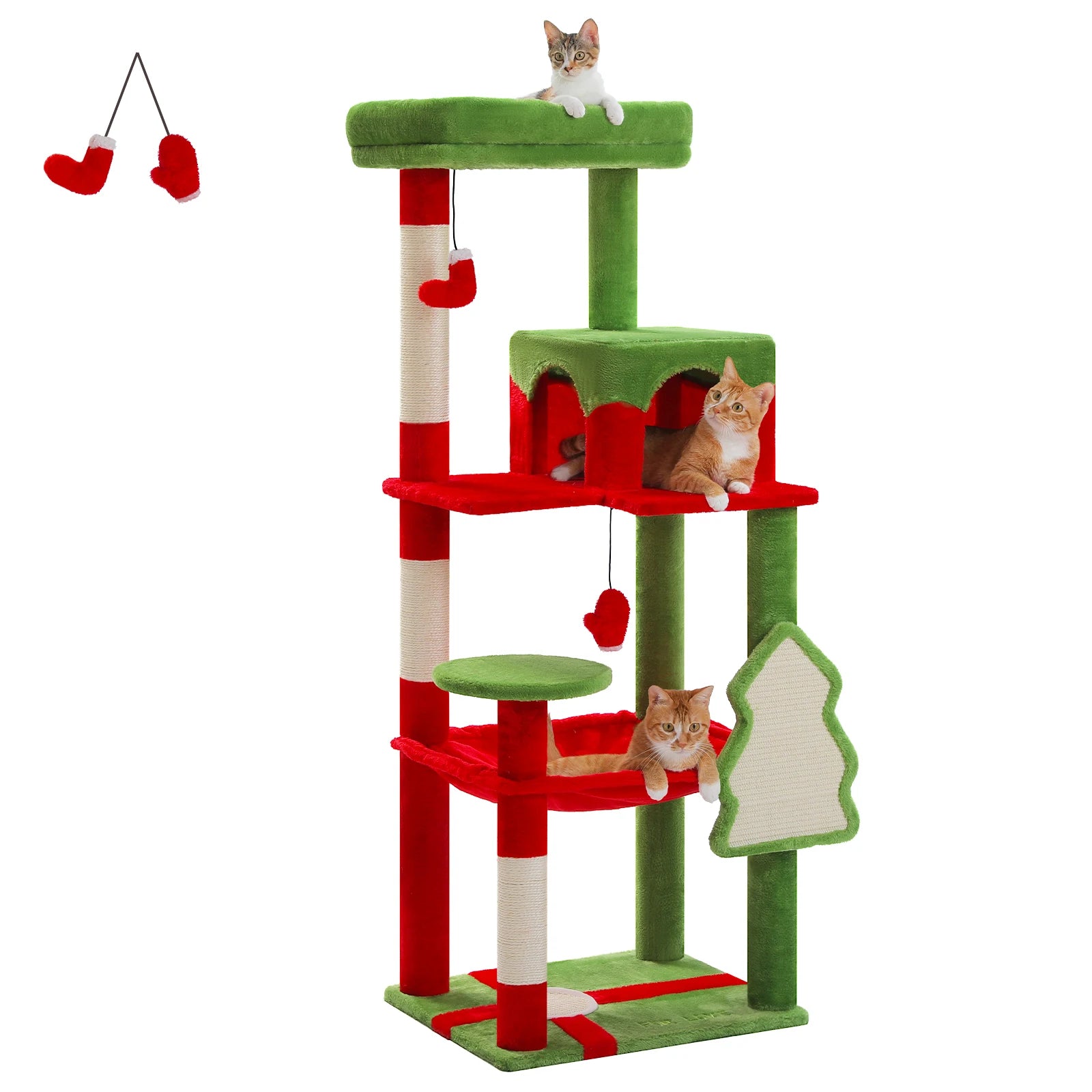 Xmas Cat Condo