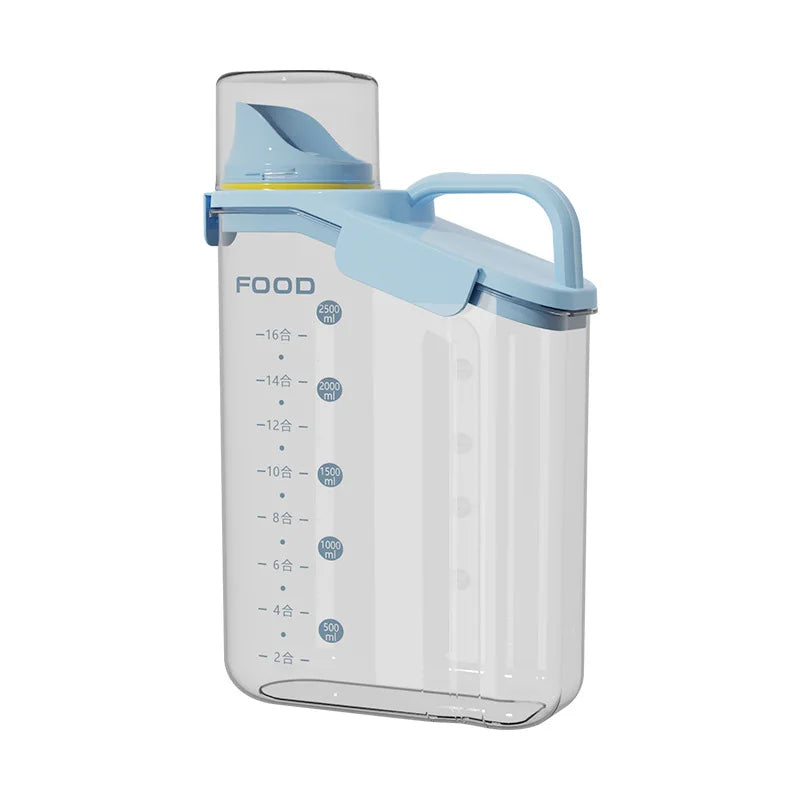 Airtight Dry Food Containers with Double-Seal