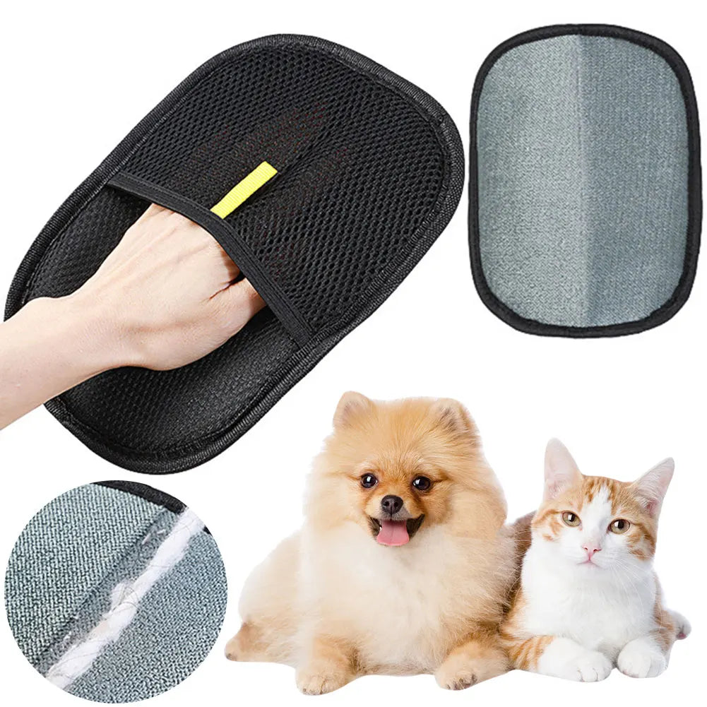 MagicBrush Pet Hair Remover Gloves - 5 pcs for Shedding
