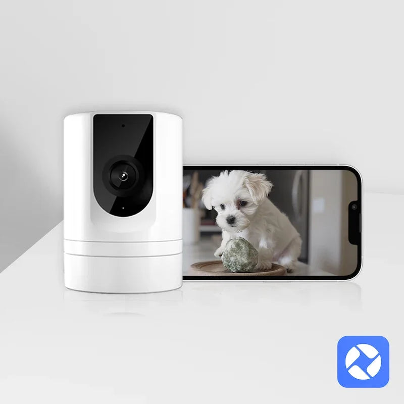 Indoor Pet Camera 1080P HD with Two-Way Audio & 360°