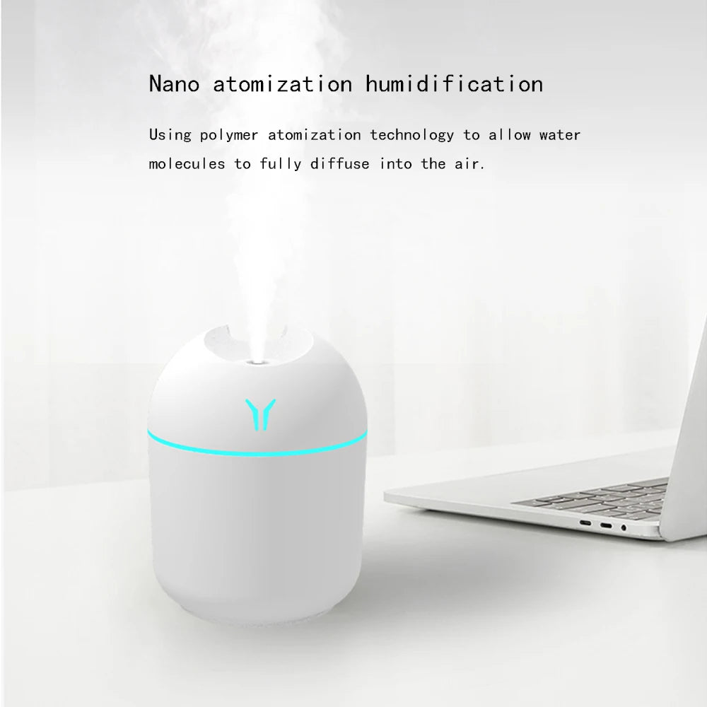Mini USB Humidifier LED