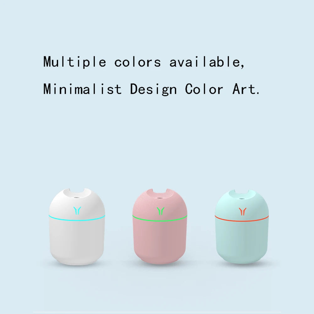 Mini USB Humidifier LED