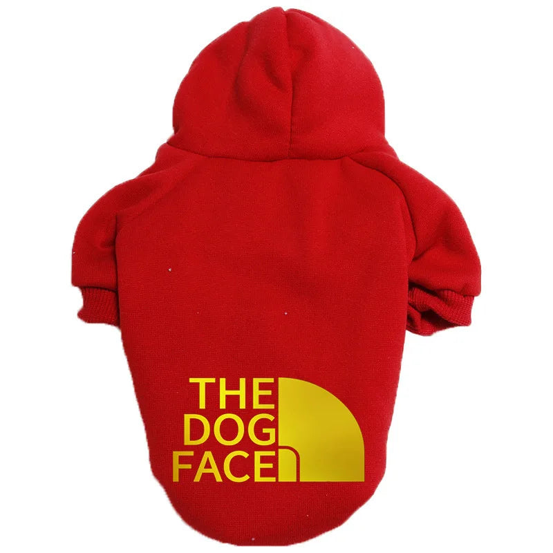 Winter Warm Pet Hoodie for Large Dogs - Cotton Dog