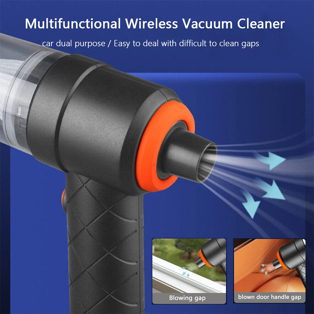 Powerful Cordless Vacuum with 3500PA Suction & Dual