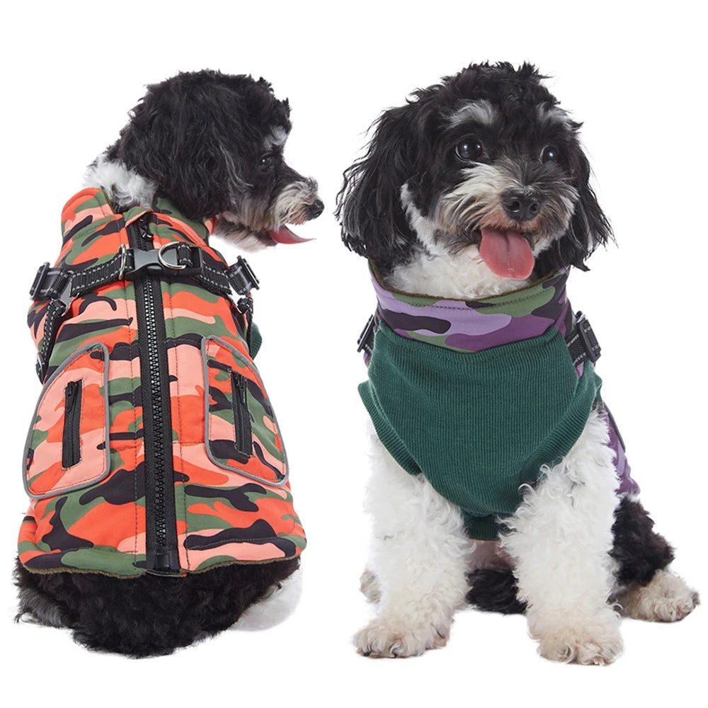 Small/Med Dog Winter Coat Harness