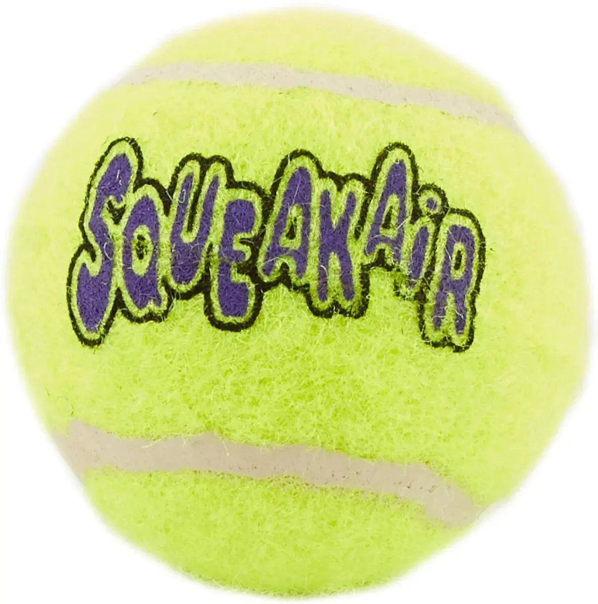 KONG Airdog Squeakair Tennis Balls 3 Ct XS Dog Fetch Toy