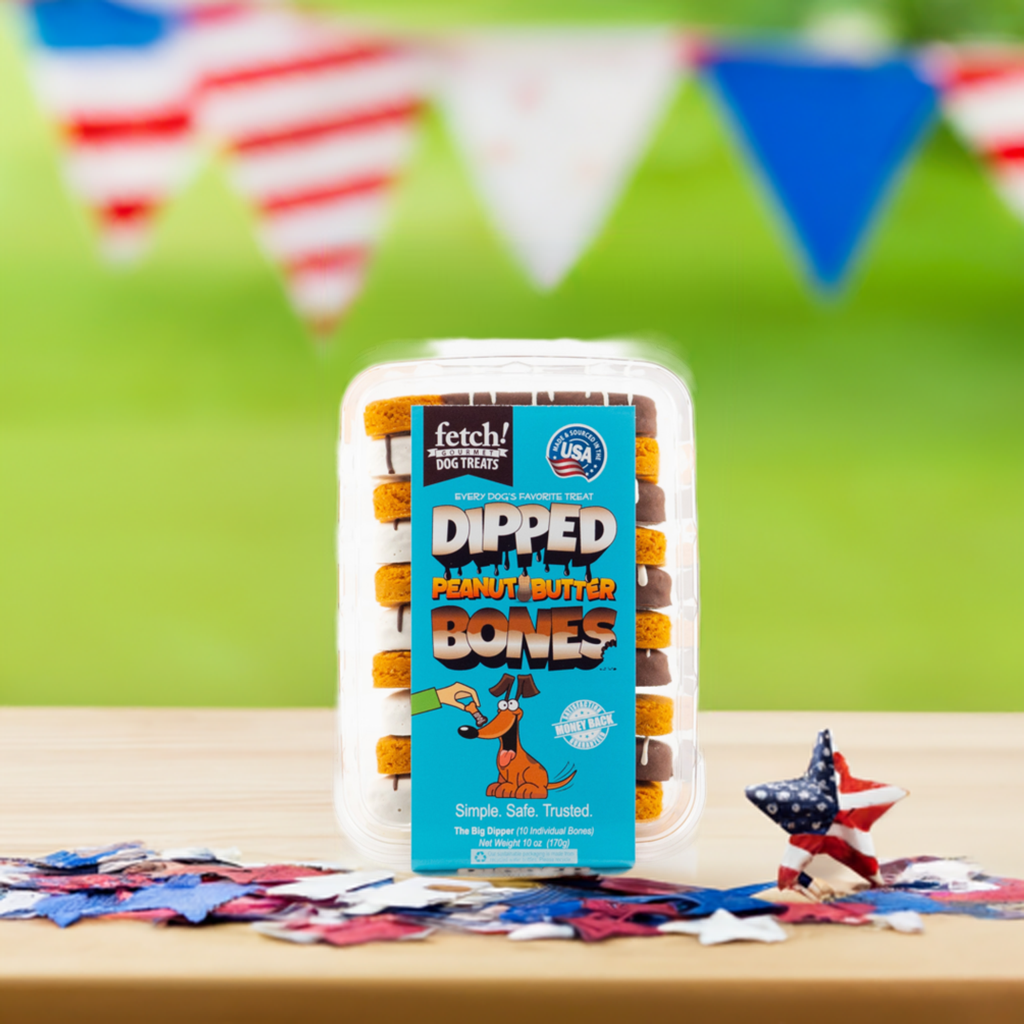 Dipped Bones | 'Merica | fetch! Dog Treats™