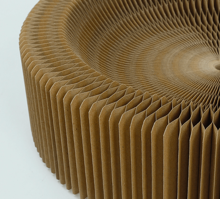 "The Accordion" Travel Cardboard Bed & Scratcher