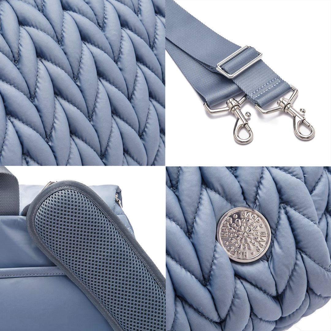 Levy Backpack Ash Blue Holiday Set