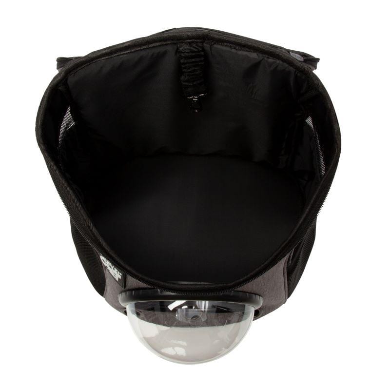 "The Fat Cat" Mini Cat Backpack - Heather Grey