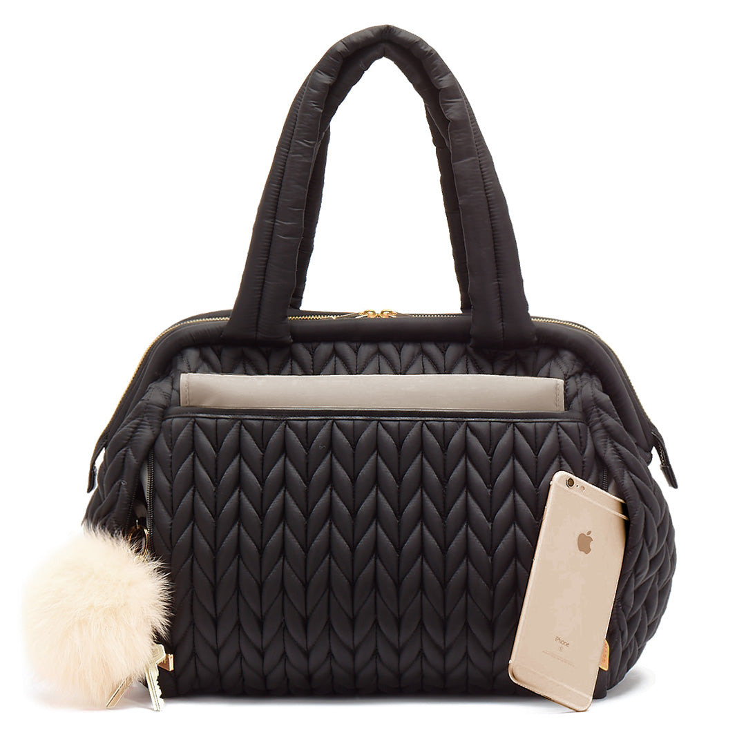 Paige Carryall Black Holiday Set