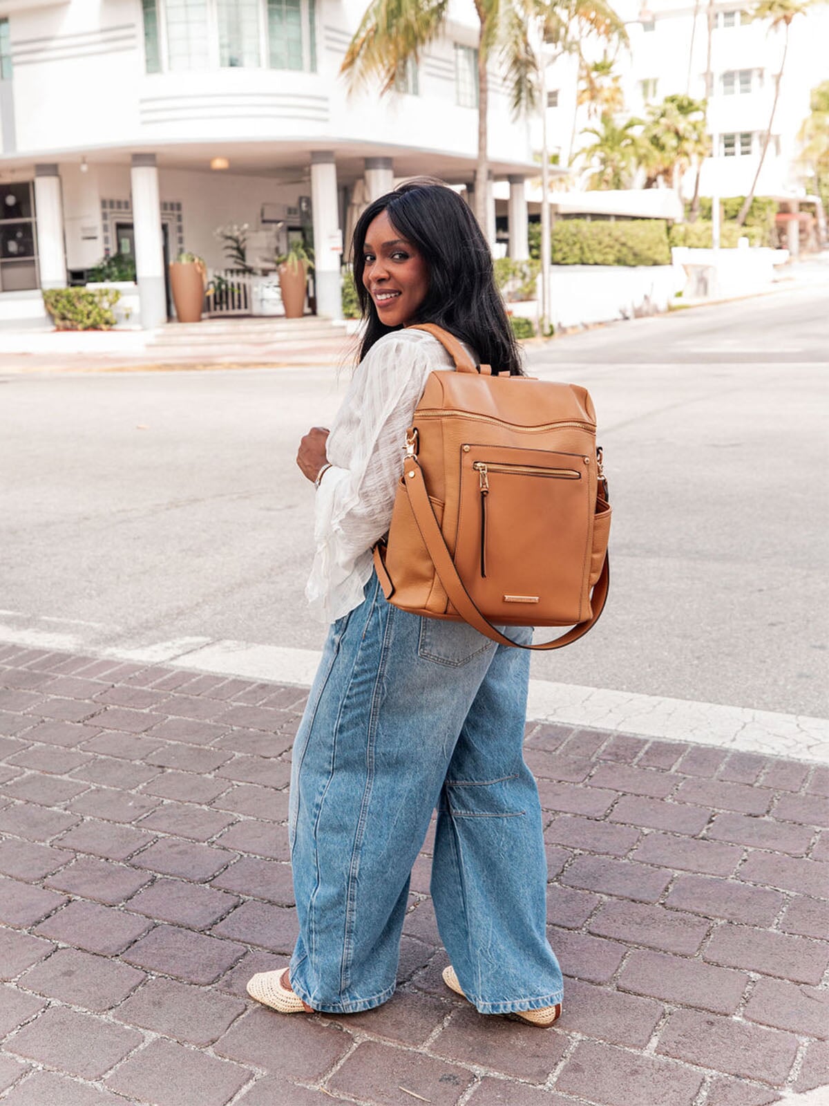 Commuter Backpack camel