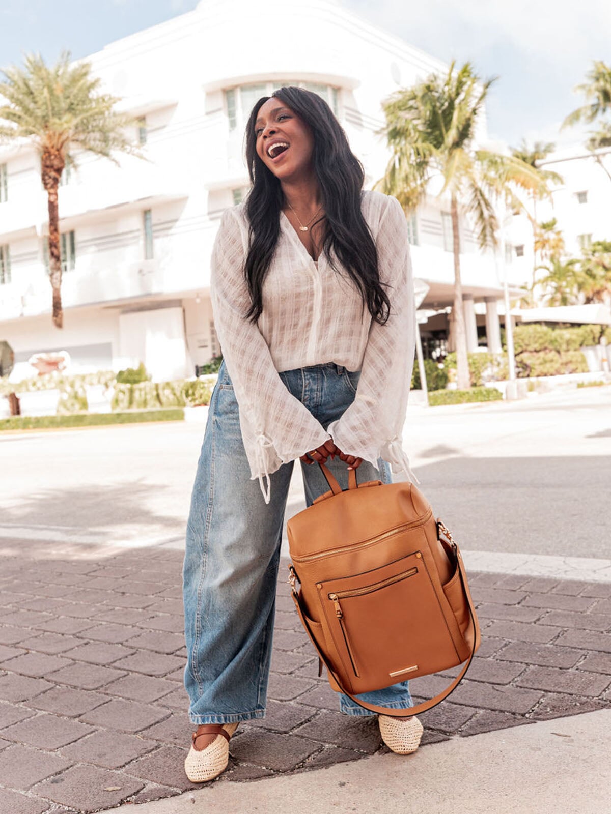 Commuter Backpack camel