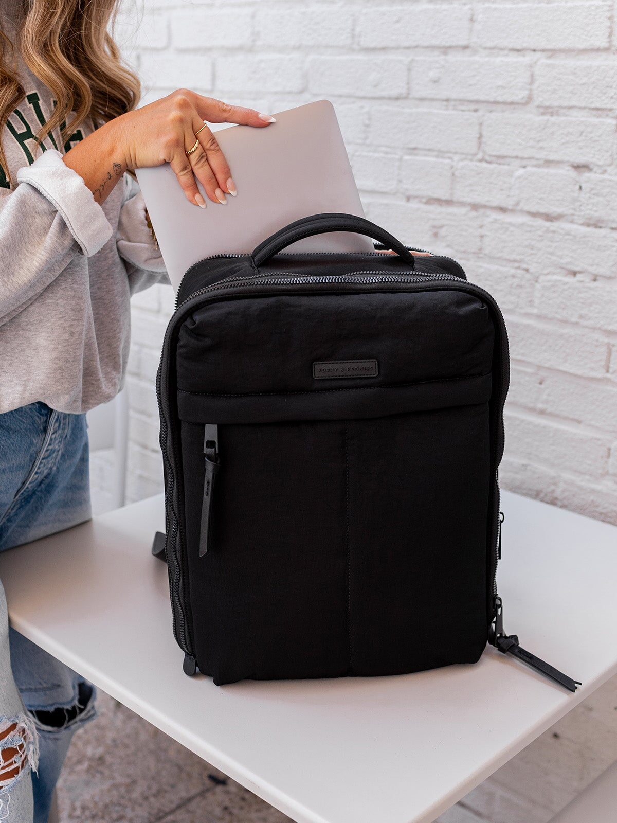 The Flex Backpack Black